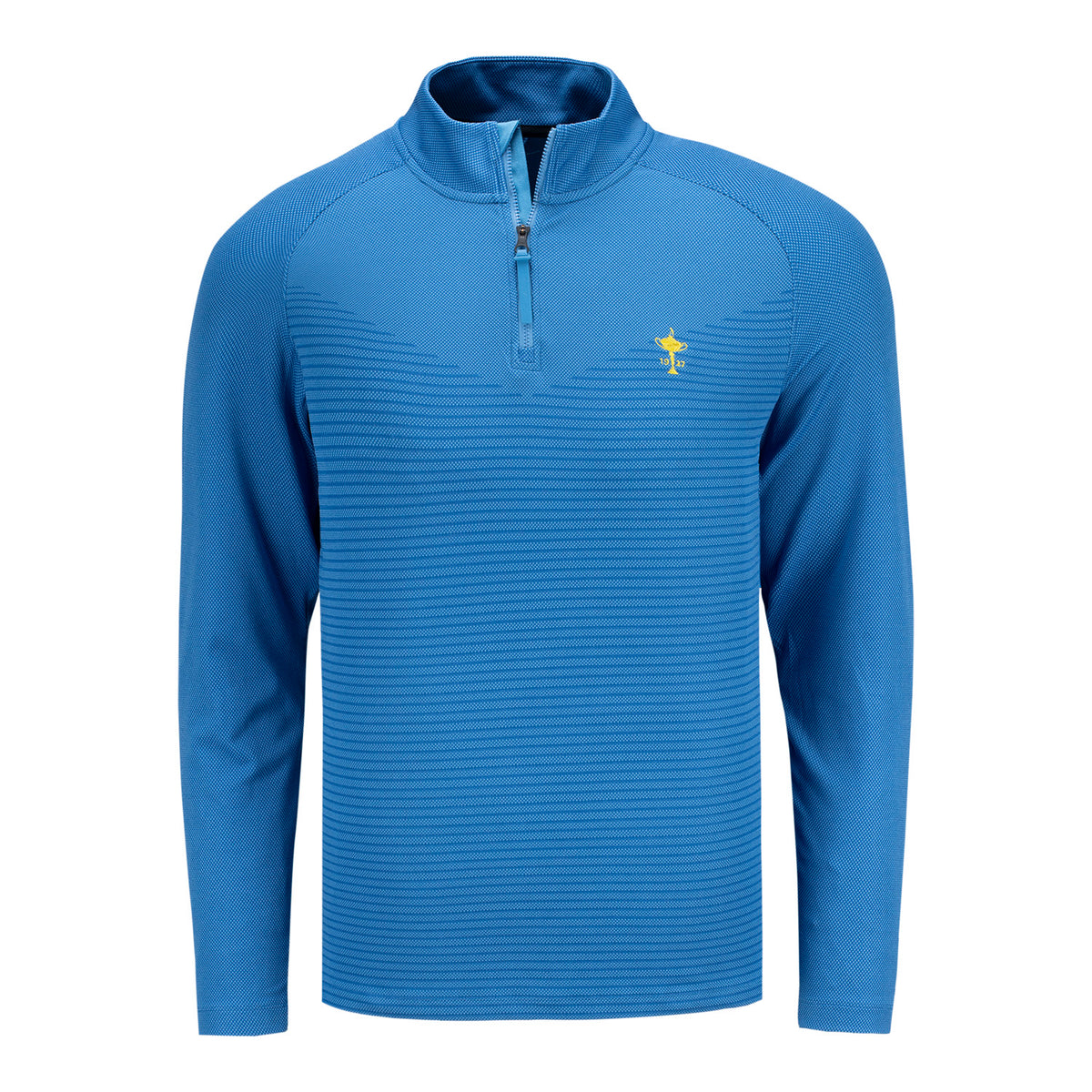Nike Vapor Trophy Half-Zip Pullover in Blue- Front View