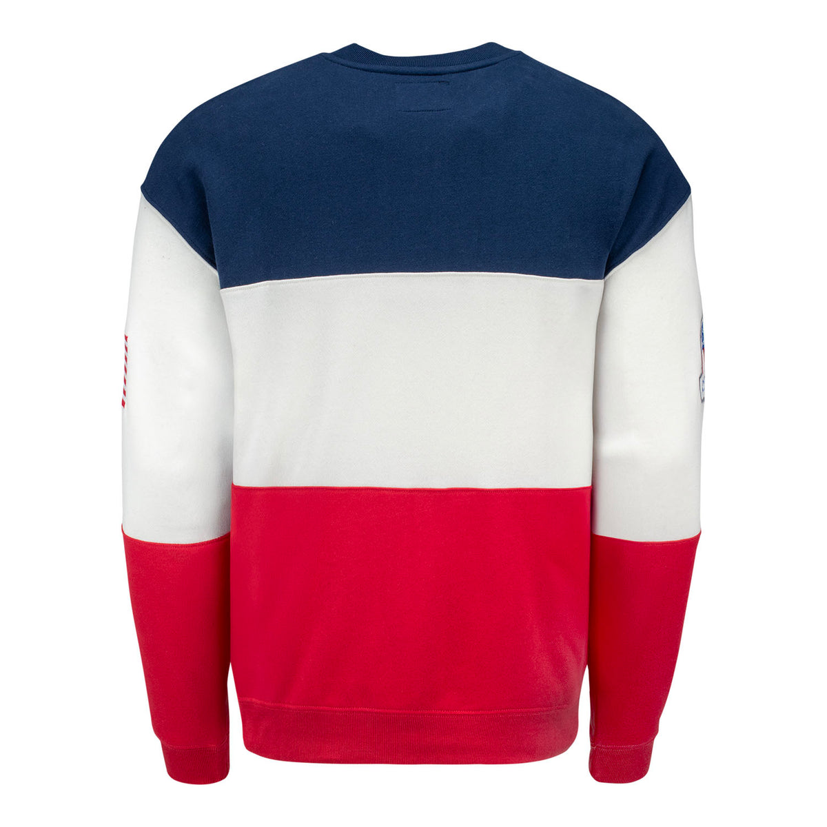 '47 Brand 2025 Ryder Cup Breeze Maximalist Crew in Red, White, and Blue - Back View