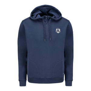 '47 Brand 2025 Ryder Cup Imprint Forward Quarter Zip Hoodie in Navy - Front View