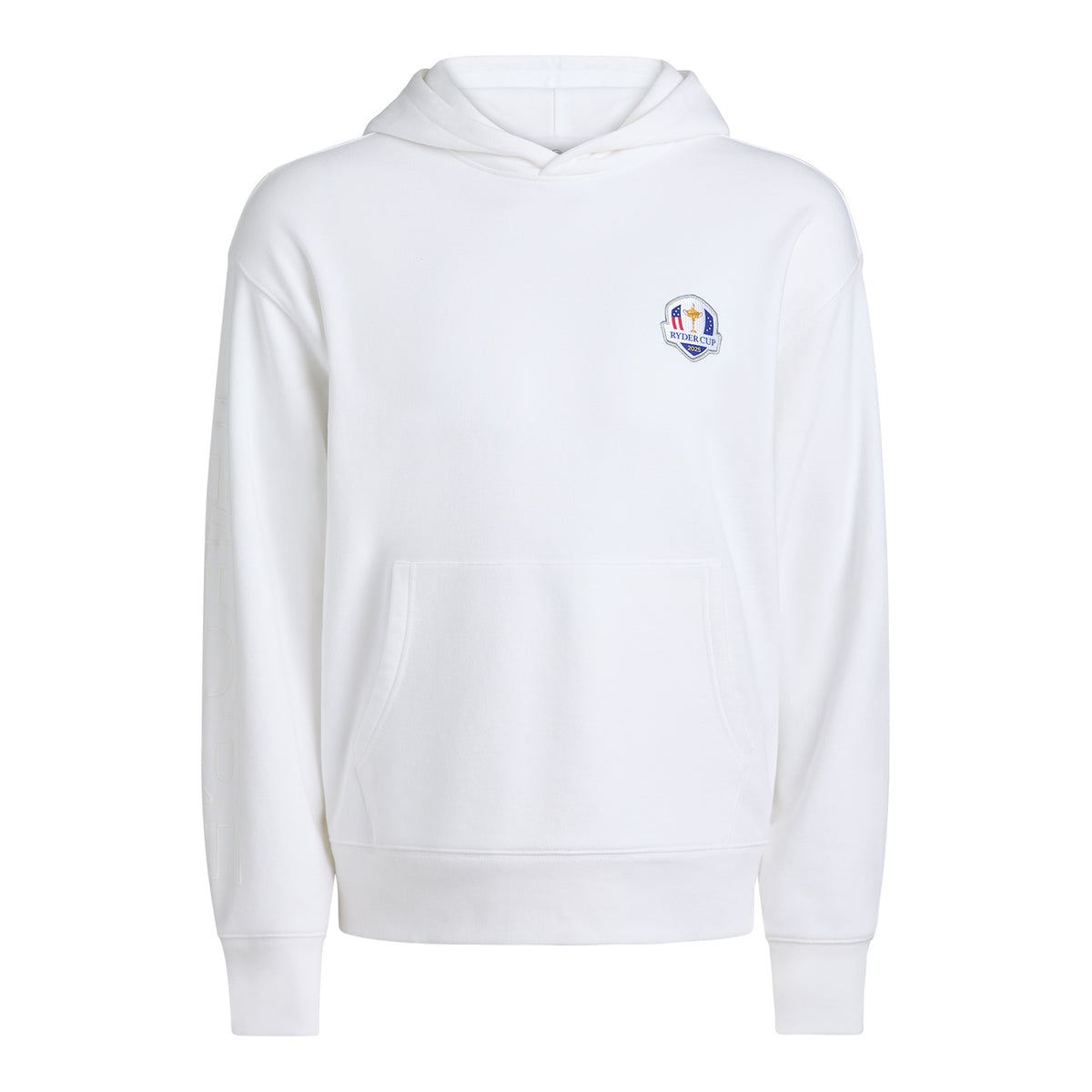 GFORE 2025 Ryder Cup French Terry Hoodie in Snow - Front View