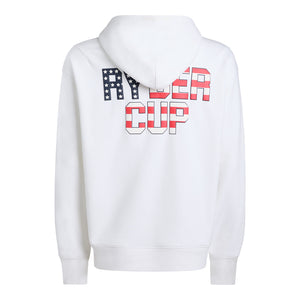 GFORE 2025 Ryder Cup French Terry Hoodie in Snow - Back View