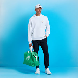 GFORE 2025 Ryder Cup French Terry Hoodie in Snow - Modeled Male Styled