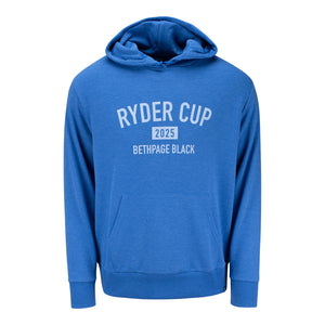 FootJoy 2025 Ryder Cup Text Hoodie in Blue - Front View
