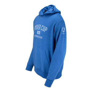 FootJoy 2025 Ryder Cup Text Hoodie in Blue - Left Side View
