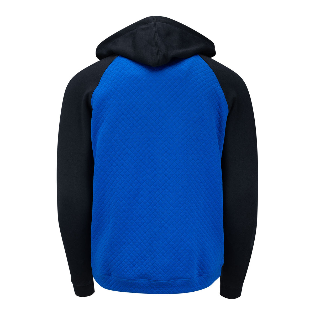 FootJoy 2025 Ryder Cup Hybrid Quarter Zip Hoodie in Royal and Black - Back View