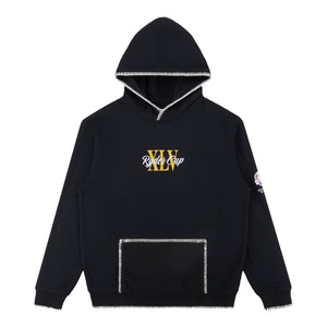 Barstool 2025 Ryder Cup Roman Numerals Hoodie in Black - Front View