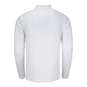 Nike 2027 Ryder Cup Victory Solid Quarter Zip in White - Back View