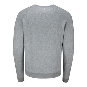 Holderness & Bourne 2027 Ryder Cup Kennedy Crewneck in Heathered Grey - Back