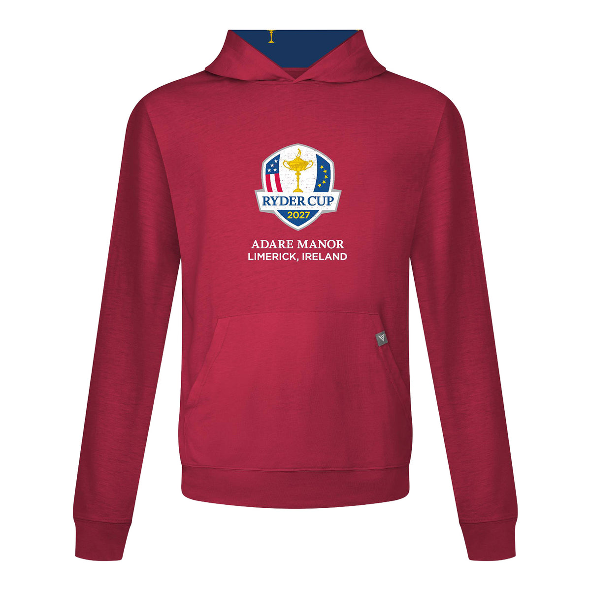 Levelwear 2027 Ryder Cup Relay Hoodie in Red - Front