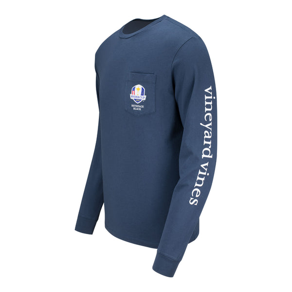 ポロシャツ COVERNAT Pique Whale Logo Long Sleeve Navy RYDRMT0038_C_600x.jpg?v=1733758135