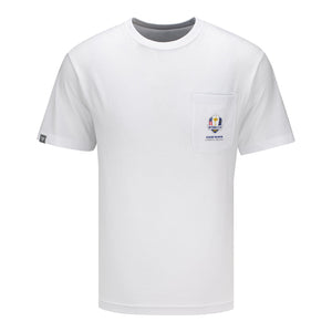 Levelwear 2027 Ryder Cup Focal T-Shirt in White - Front View