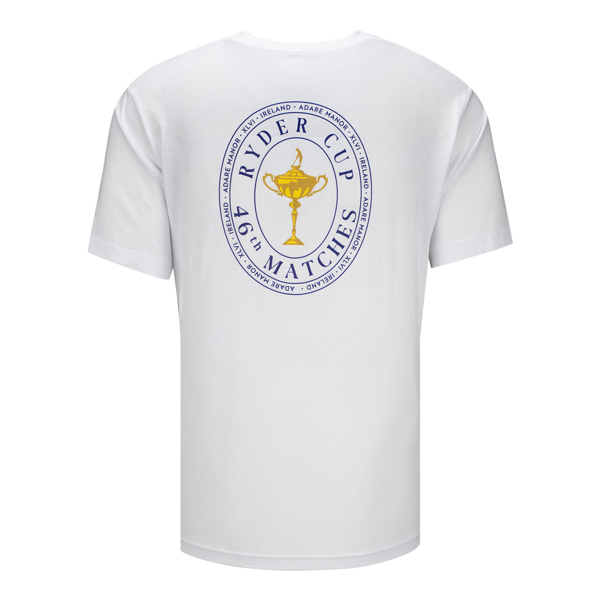 Levelwear 2027 Ryder Cup Focal T-Shirt in White - Back View
