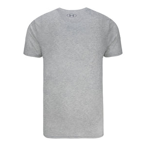 Under Armour Ryder Cup 2027 Performance Cotton Tee in Heather Grey - Back View