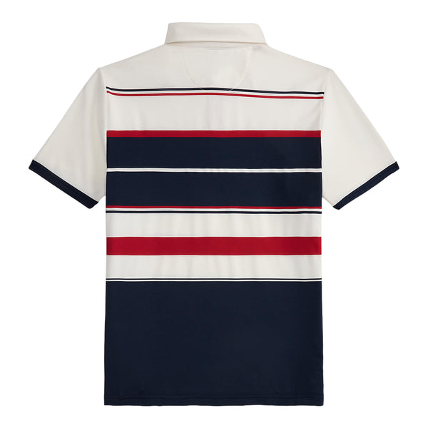 極美品！90's-00's Polo by Ralph Lauren 150 Vintage Polo Ralph Lauren Color Block Polo Shirt Red White