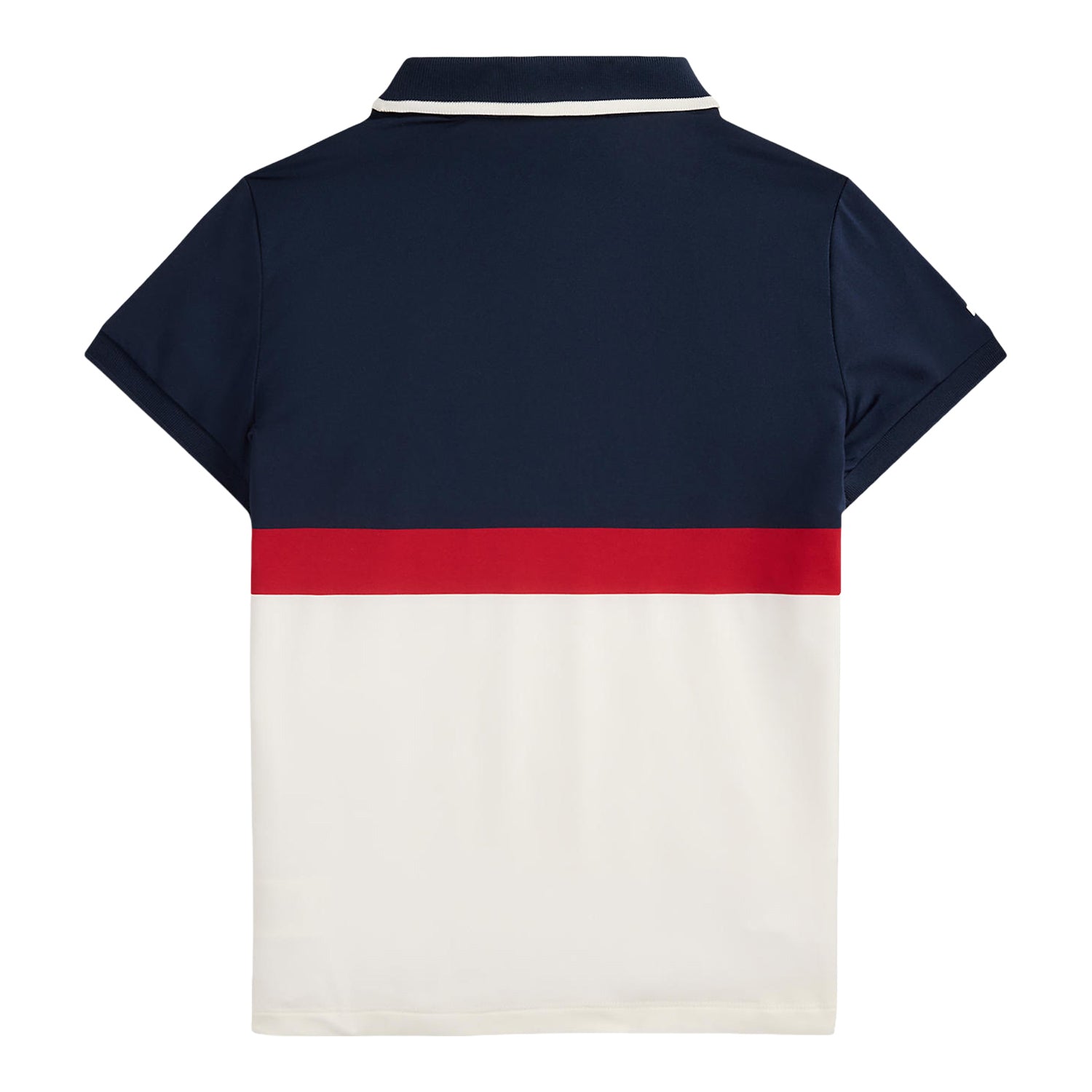 Ralph Lauren 2025 Ryder Cup Youth Polo Shirt in Refined Navy Multi - Front View