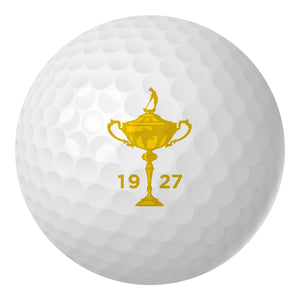 Titleist 1927 Trophy ProV1 Golf Ball Sleeve - Front View