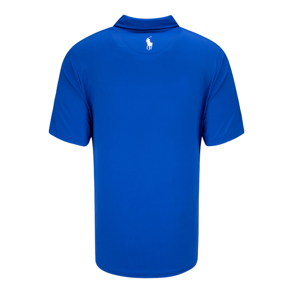 Ralph Lauren 1927 Trophy Solid Polo in Royal - Back View