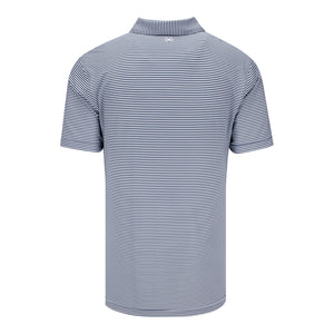 Peter Millar 1927 Trophy Hales Stripe Polo in Navy - Back View
