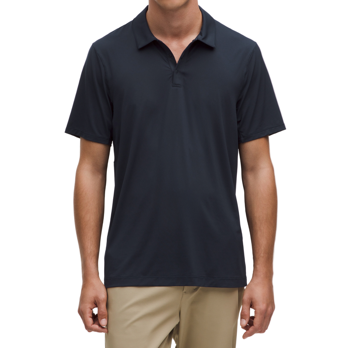 lululemon 2025 Ryder Cup Sport Polo in Navy - Front View