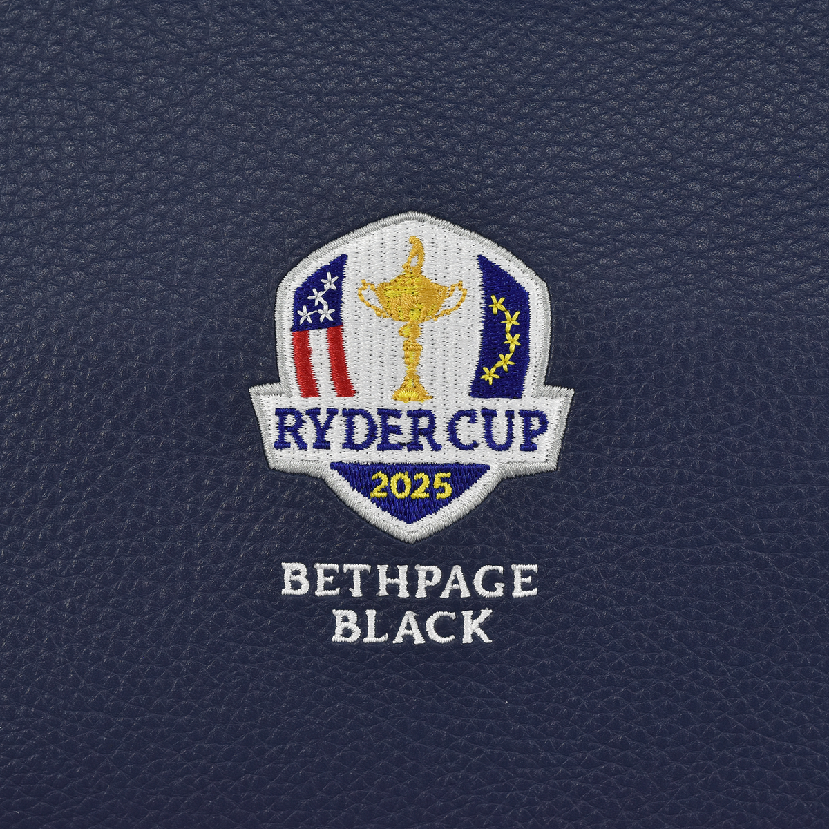 PRG Americas 2025 Ryder Cup Elite Weekender Bag - Logo Close Up