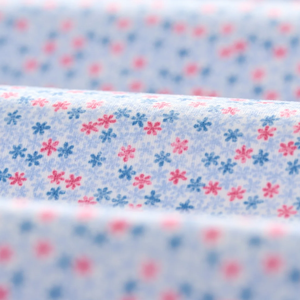 Johnnie-O 2027 Ryder Cup Petals Print Polo in Kona - Pattern Close Up