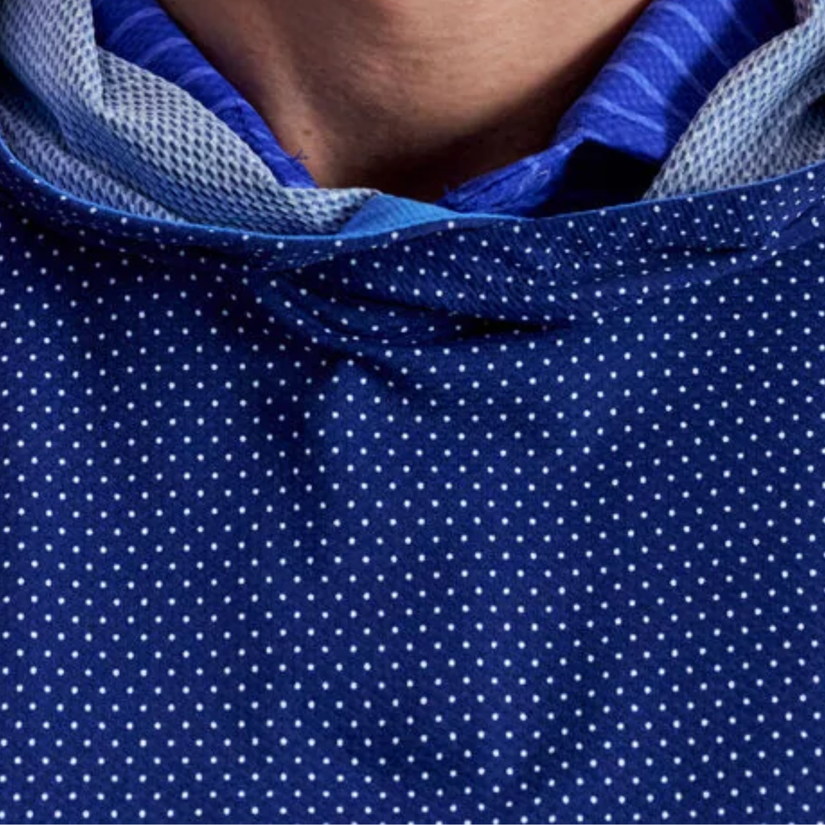 B.Draddy 2027 Ryder Cup Cool Olin Hoodie in Regal Captain Cool - Pattern Close Up