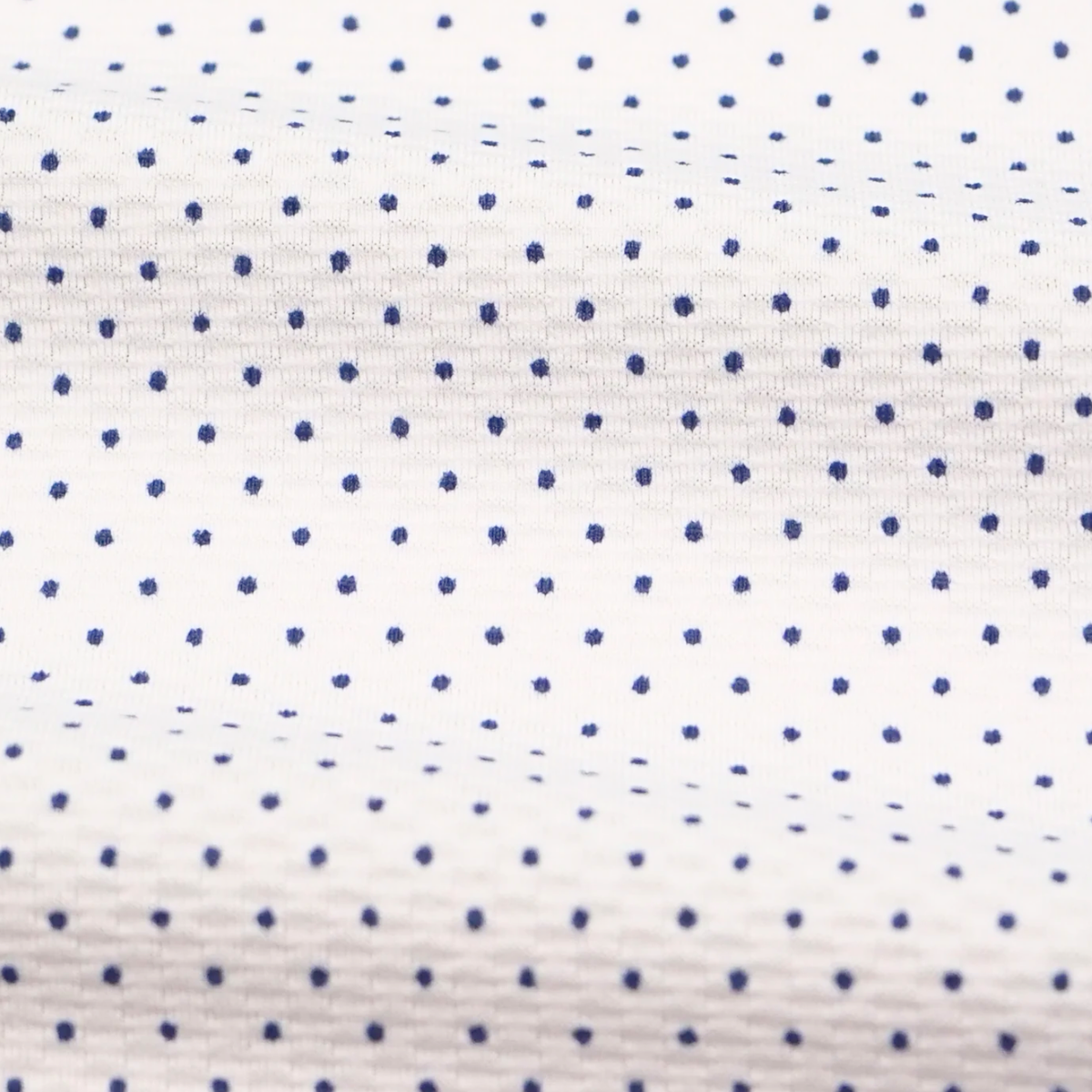 B.Draddy 2027 Ryder Cup Captain Cool Polo in White - Pattern Close Up