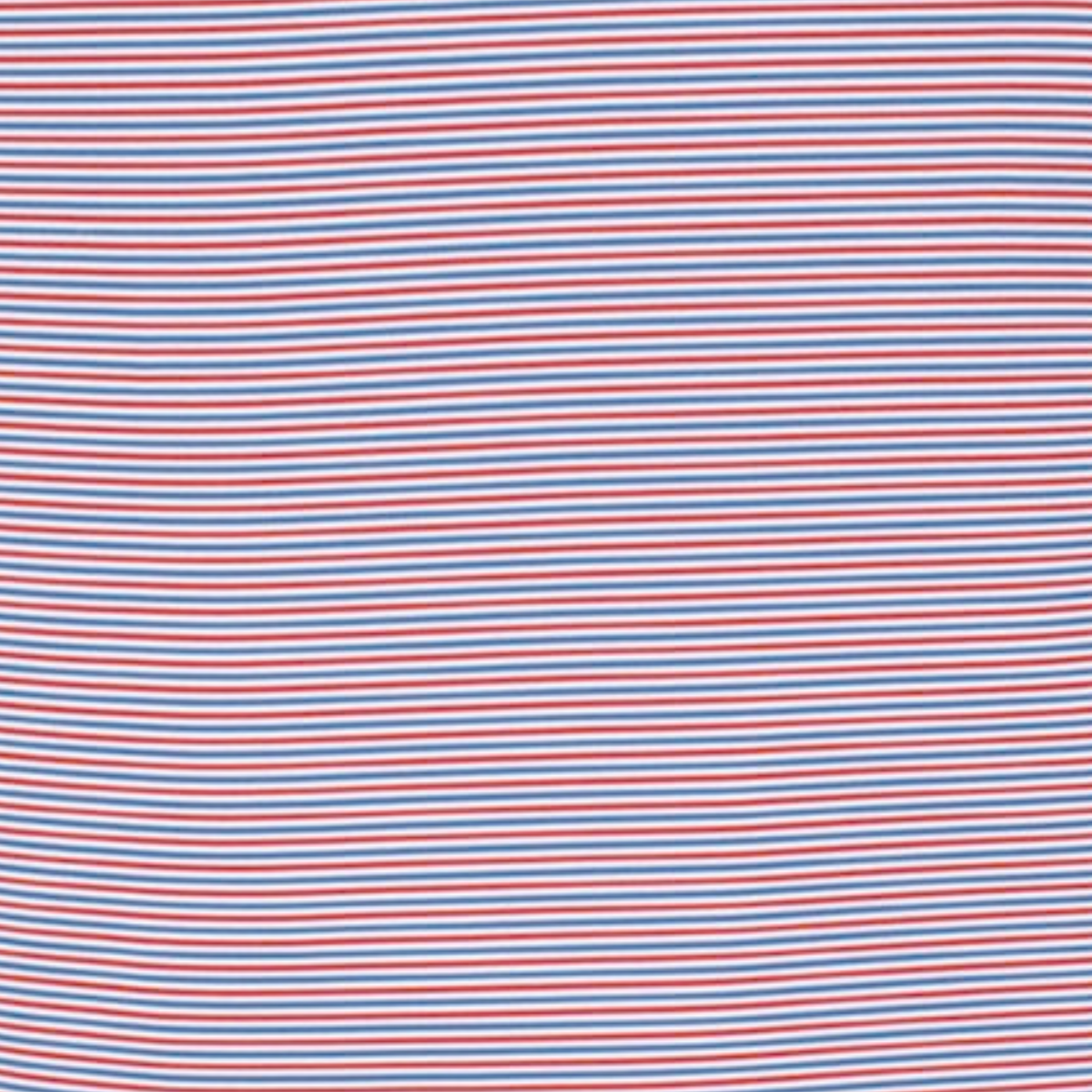 FootJoy 2027 Ryder Cup Smooth Stripe Polo in White, Nantucket, and Riviera Blue - Pattern Close Up