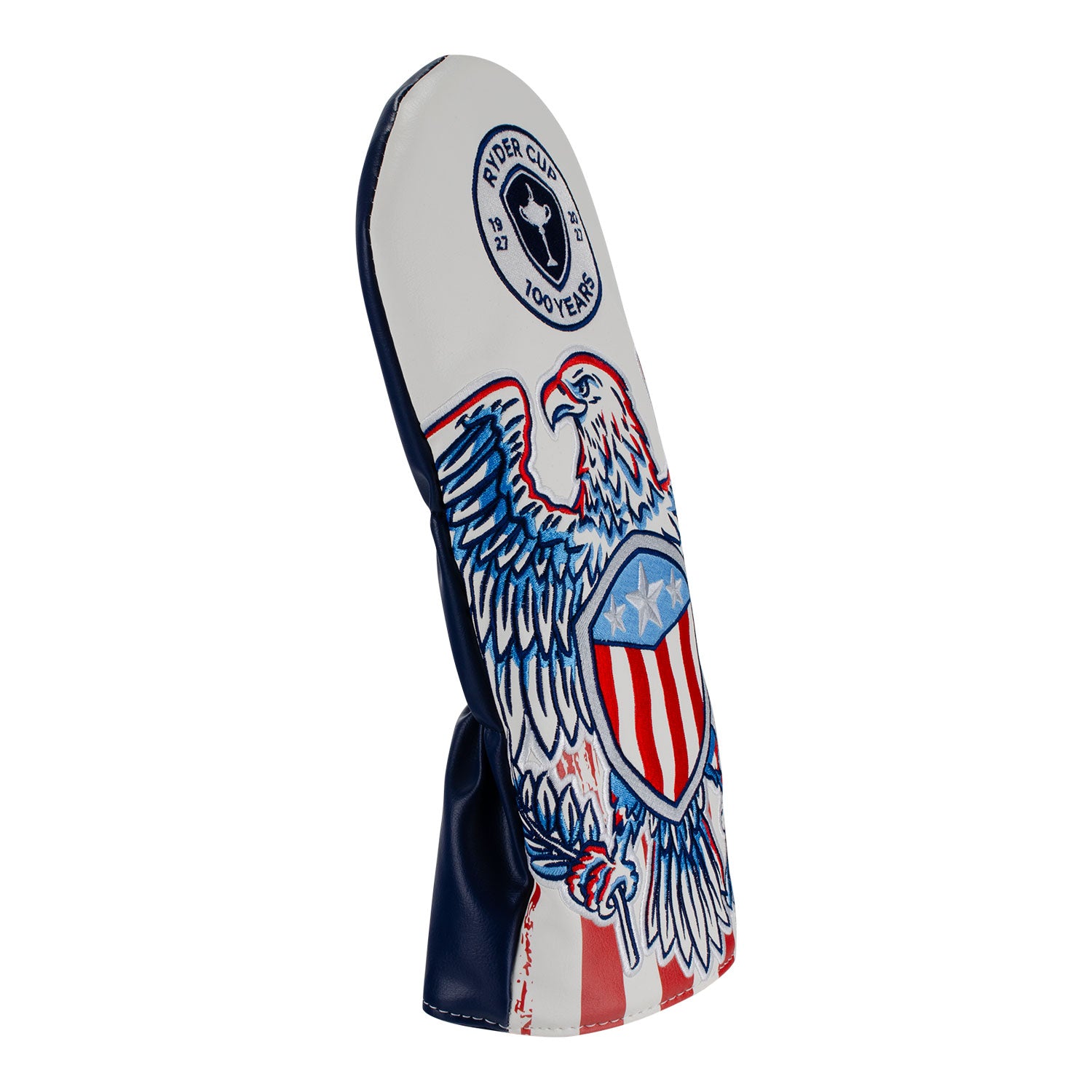 SWAG Ryder Cup Centennial Eagle Driver Cover in Red, White, and Blue - Front