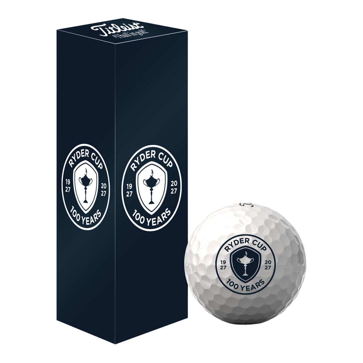 Titleist Centennial ProV1 3pk Sleeve of Golf Balls - Full View