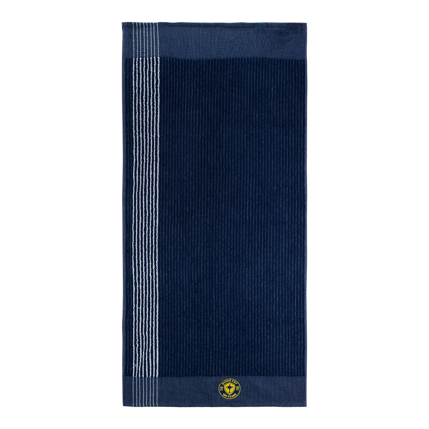 Dynamic Ryder Cup Centennial 22" x 44" Caddy Towel in Navy - Front