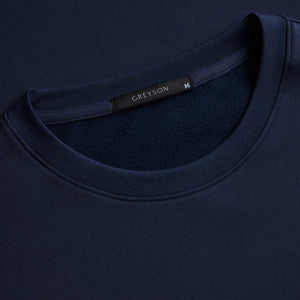 Greyson Ryder Cup Centennial Siasconset Crewneck in Maltese - Close Up