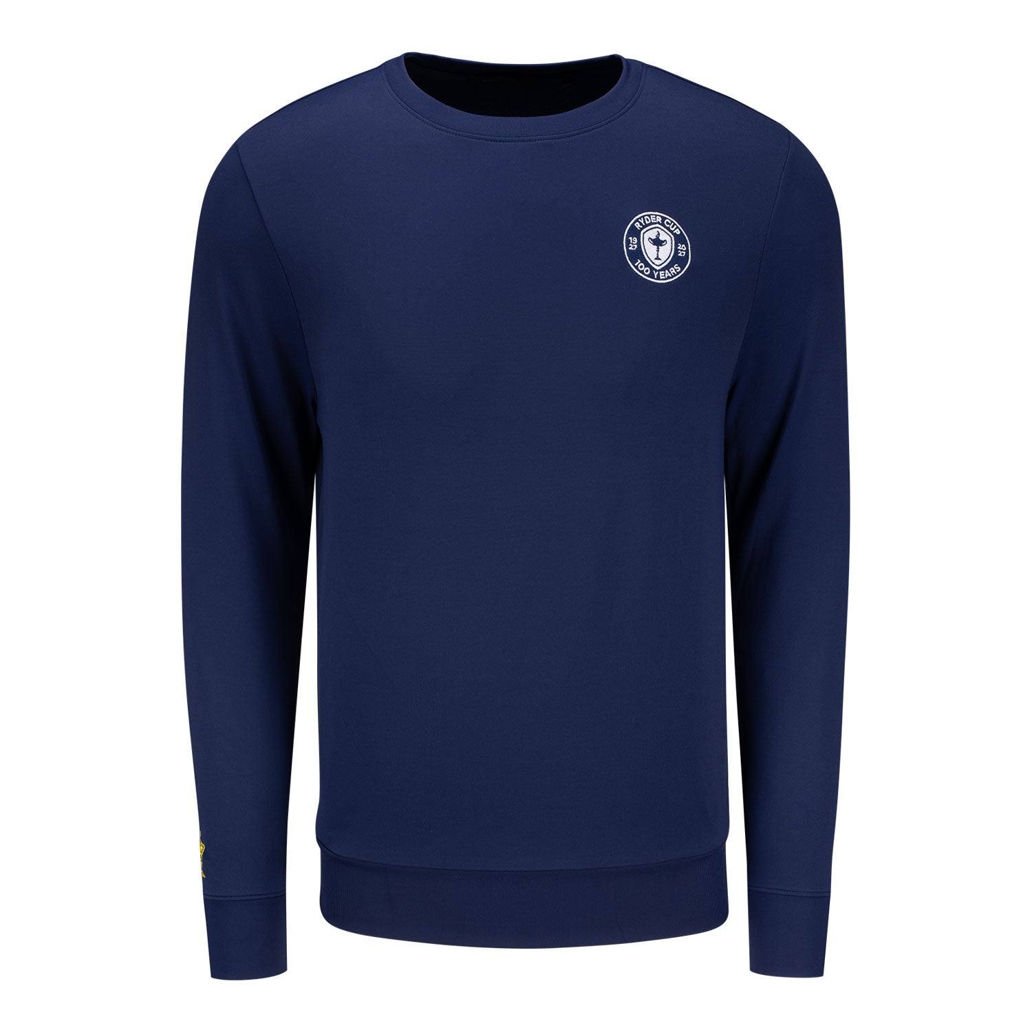 Greyson Ryder Cup Centennial Siasconset Crewneck in Maltese - Front