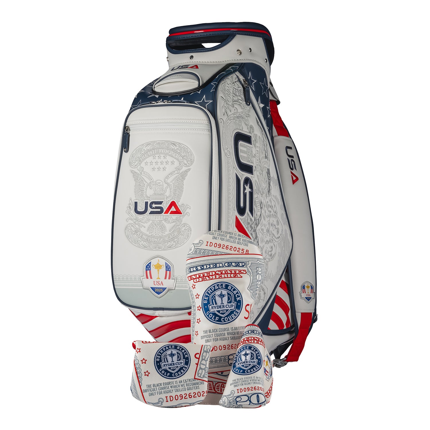 SWAG Golf 2025 Ryder Cup U.S. Team Staff Golf Bag - US Ryder Cup