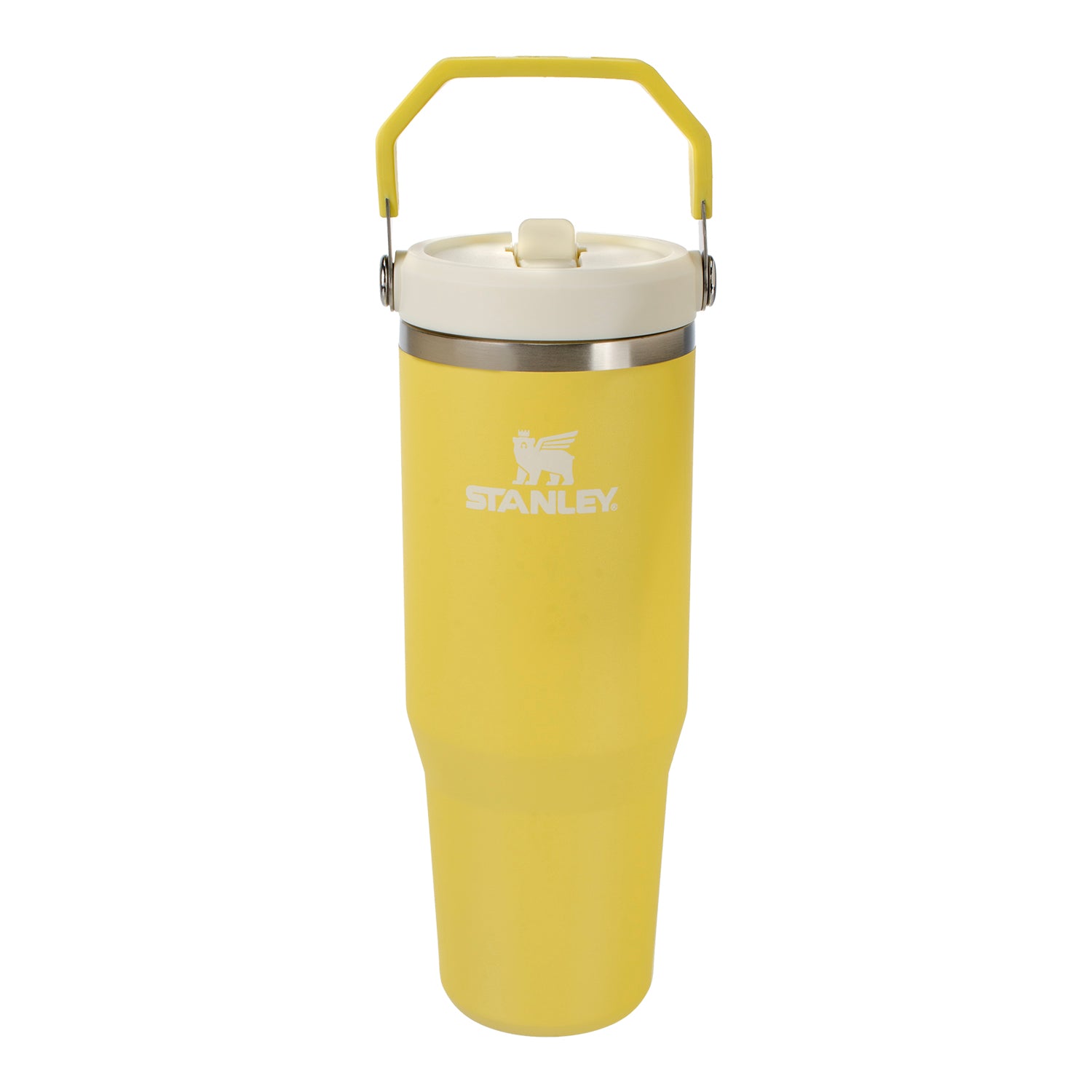 Stanley 1927 Trophy 30oz IceFlow™ Flip Straw 2.0 Tumbler in Daffodil - Front