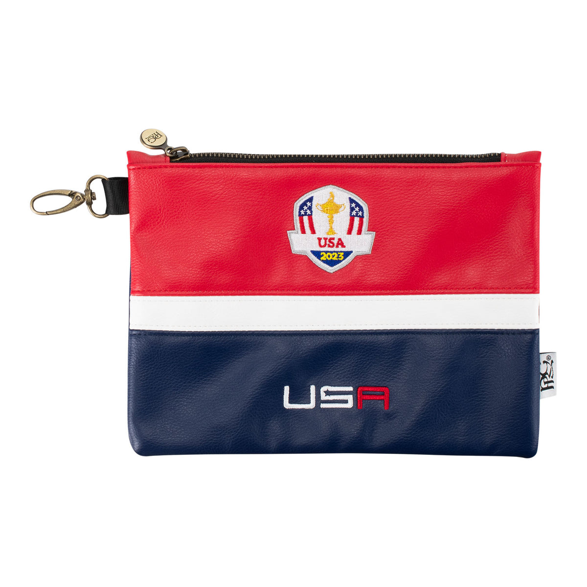 PRG 2023 Ryder Cup U.S Team Golf Collection Premium Zip Tote