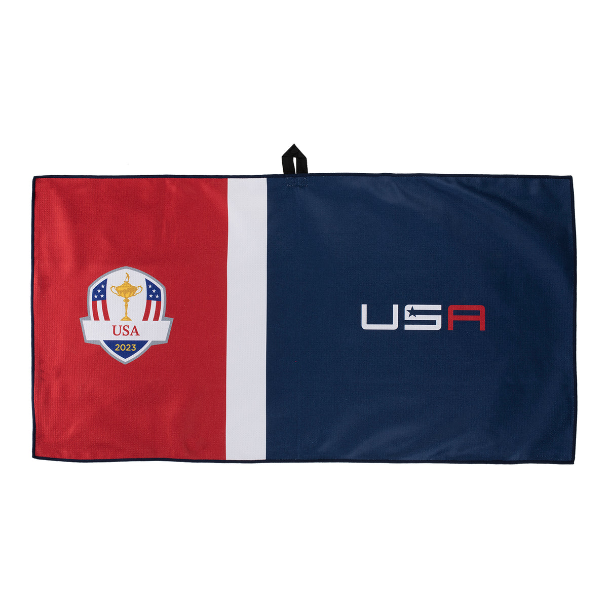 PRG 2023 Ryder Cup U.S Team Golf Collection Aqua Lock Caddy Towel