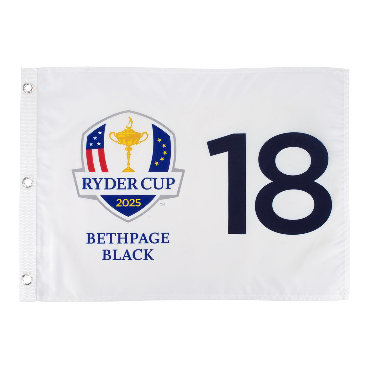 Ahead 2025 Ryder Cup Screenprint Pin Flag