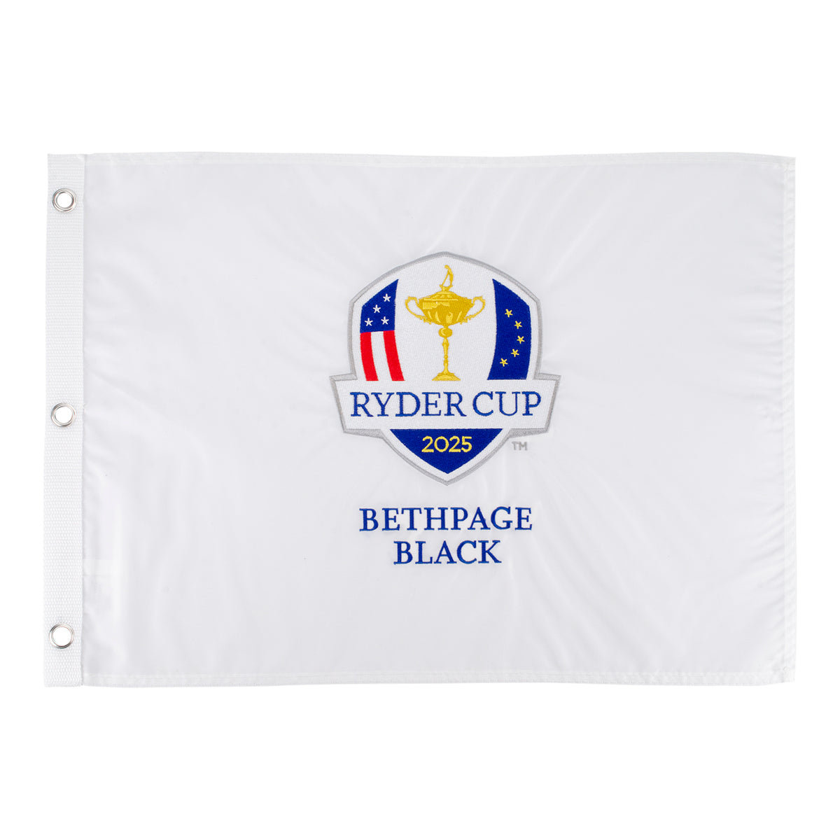 Ahead 2025 Ryder Cup Embroidery Pin Flag