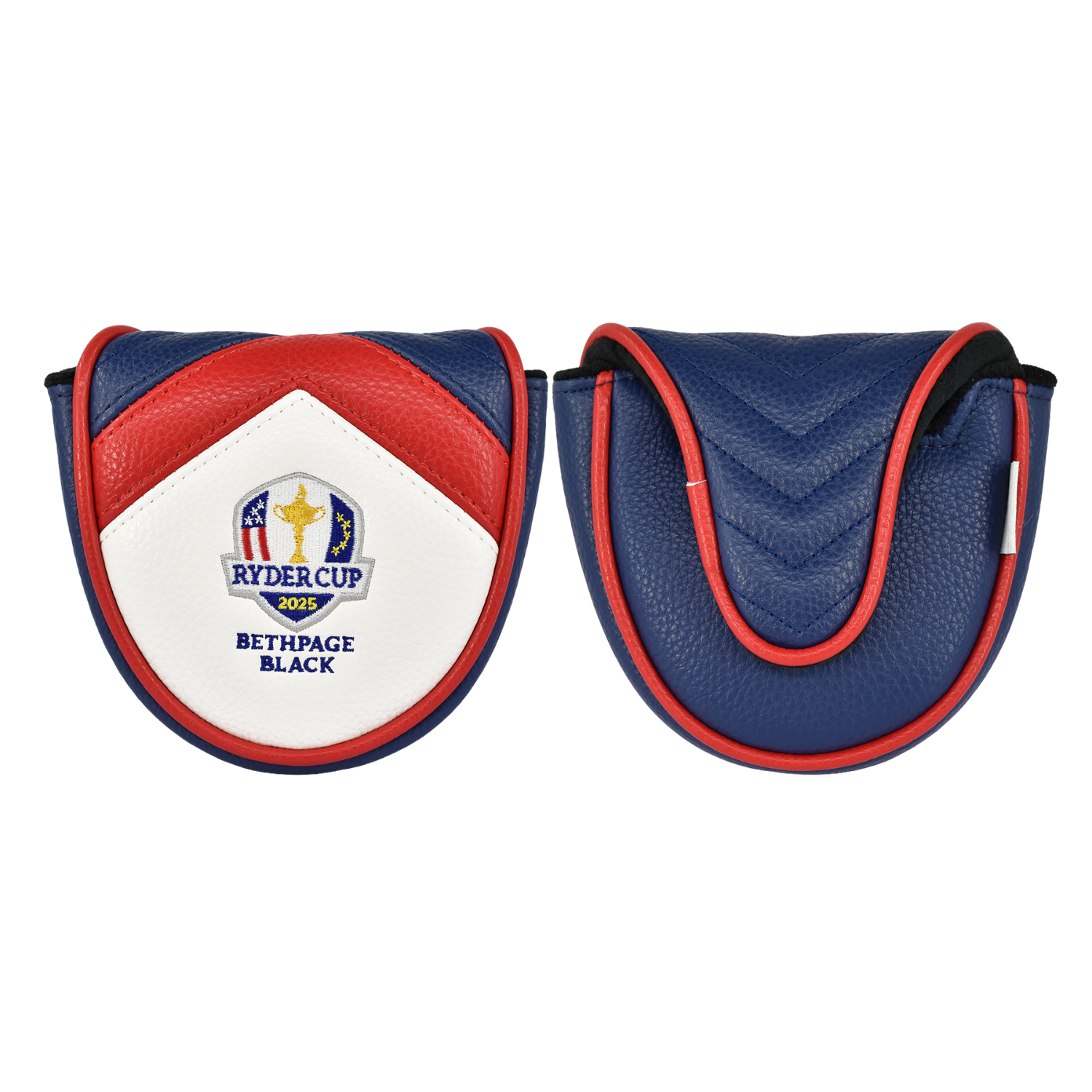 PRG Americas 2025 Ryder Cup Elite Mallet Cover - Front and Back View