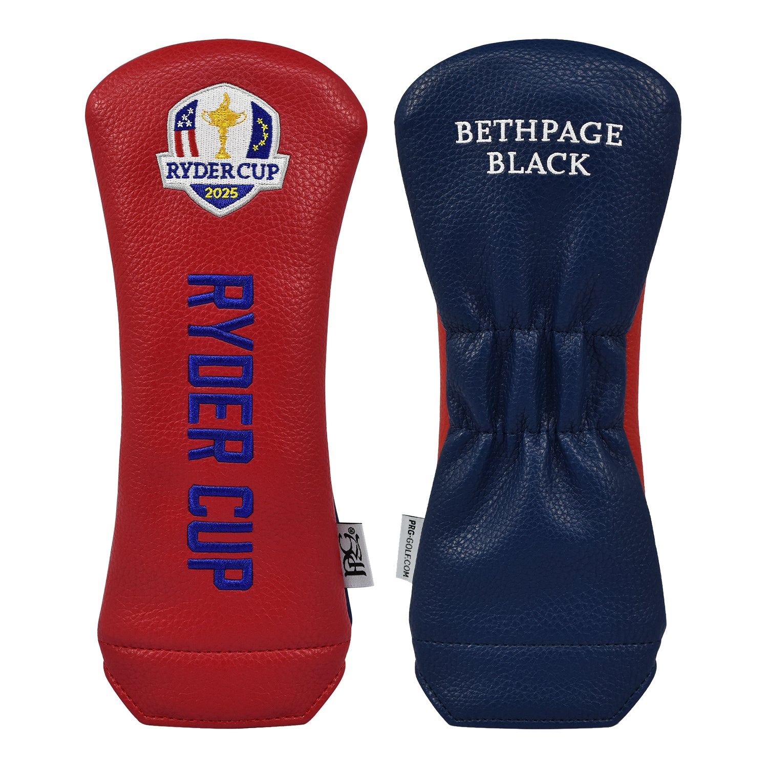 PRG Golf 2025 Ryder Cup Match Hybrid Cover - Front and Back View