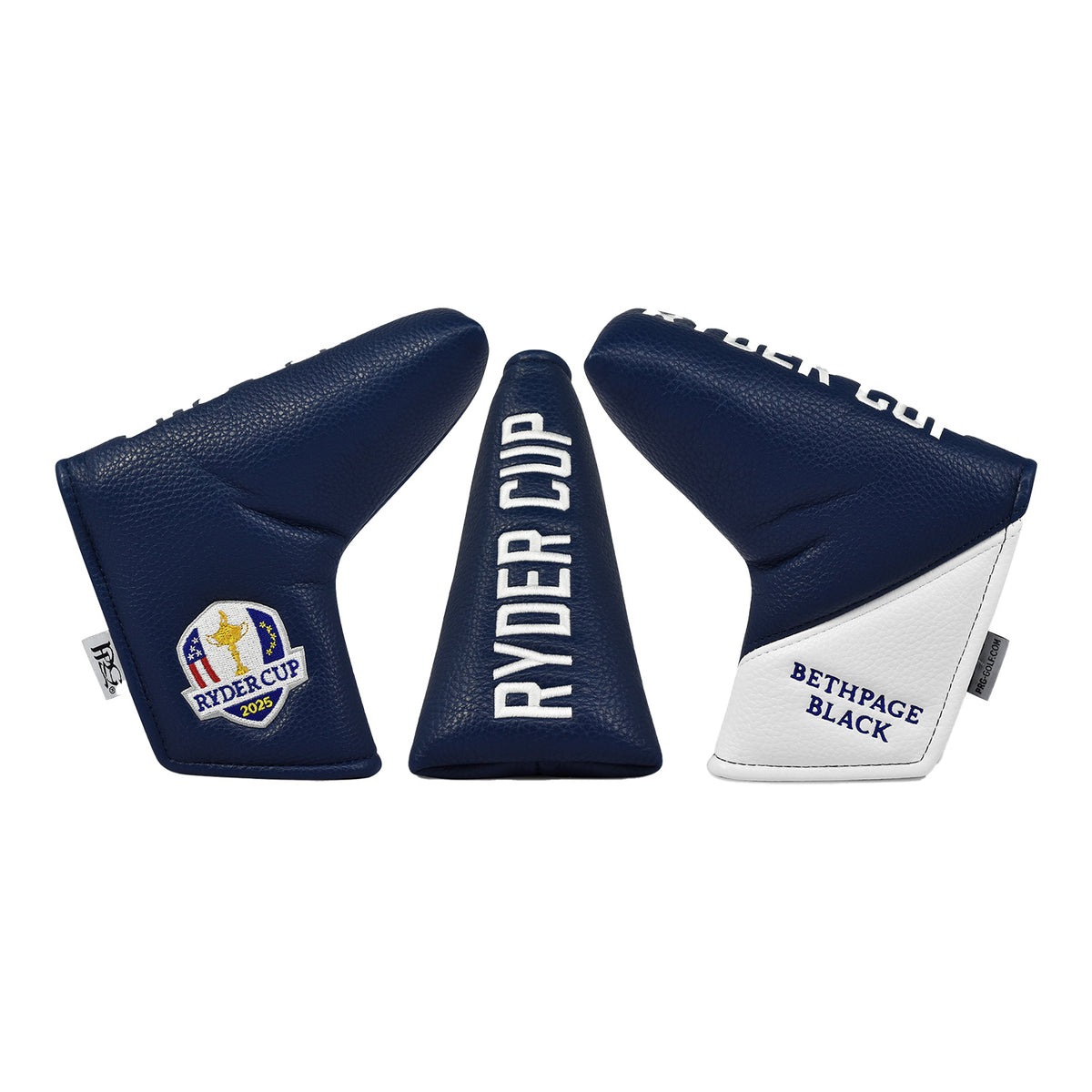 PRG Golf 2025 Ryder Cup Match Blade Cover - All Views