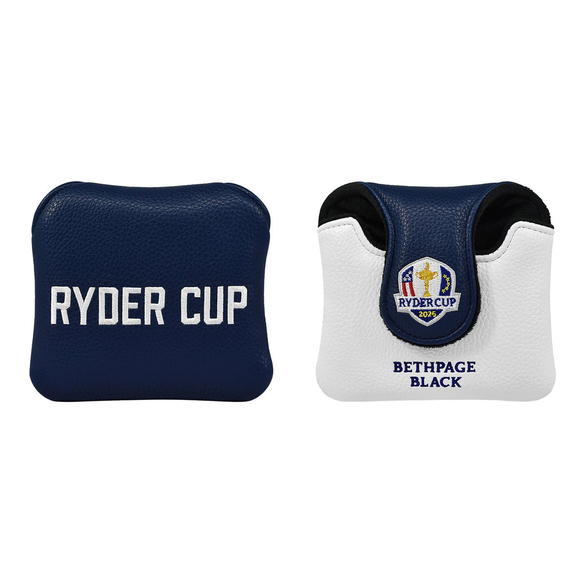 PRG Golf 2025 Ryder Cup Match Mallet Cover - Front and Back View