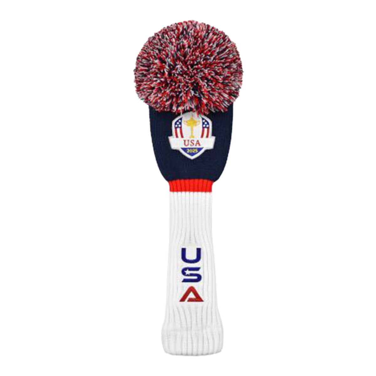 PRG Golf 2025 Ryder Cup U.S. Team Pom Driver Cover - Front View