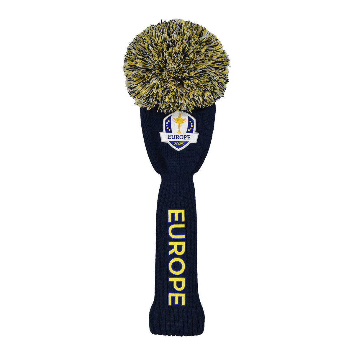 PRG Golf 2025 Ryder Cup Team Europe Pom Driver Cover - Front View