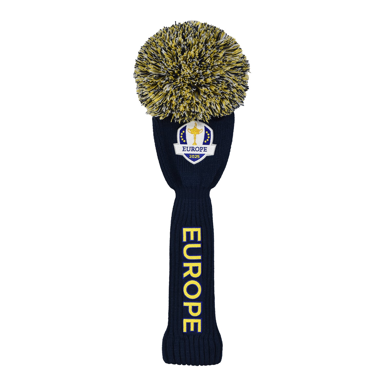 PRG Golf 2025 Ryder Cup Team Europe Pom Driver Cover - Front View