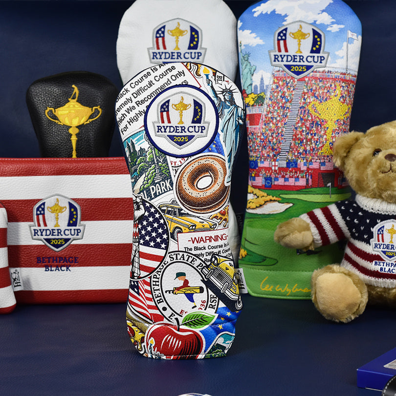 PRG Golf 2025 Ryder Cup NYC Themed Fairway Cover - Styled View