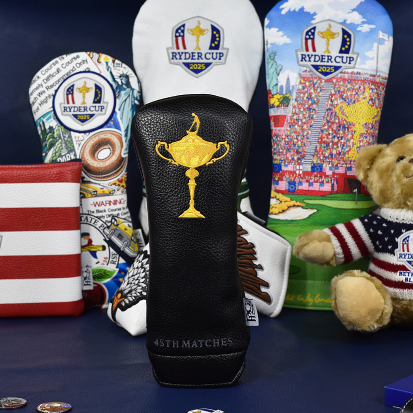 PRG Golf 2025 Ryder Cup Trophy Hybrid Cover - Styled View