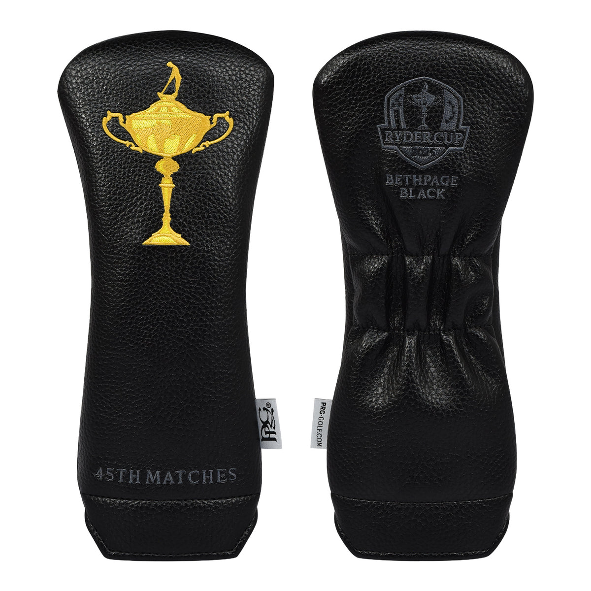 PRG Golf 2025 Ryder Cup Trophy Hybrid Cover - Front and Back View