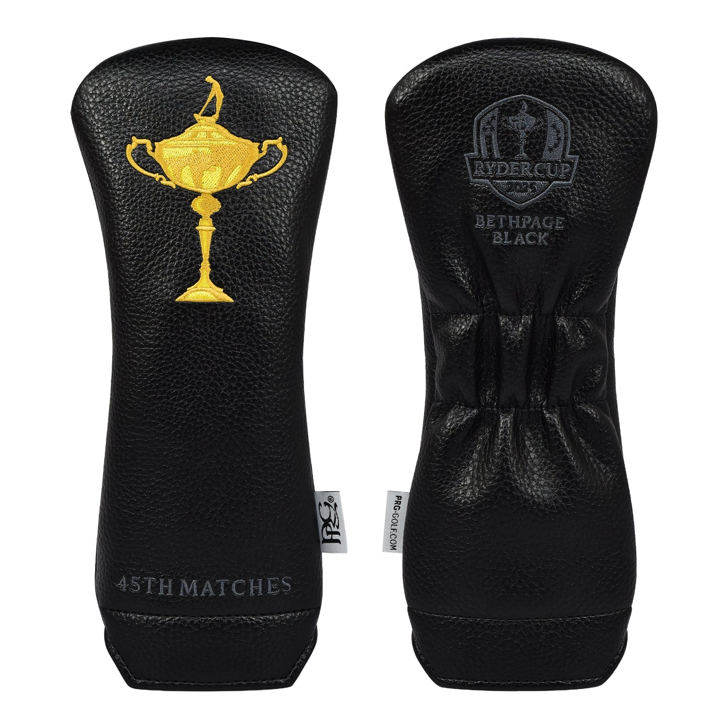 PRG Golf 2025 Ryder Cup Trophy Hybrid Cover - Front and Back View